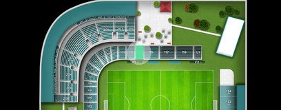 Seat view from 