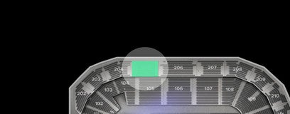 Seat view from Upper