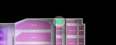 Seat view from Loge Right