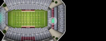 Seat view from Zone Club