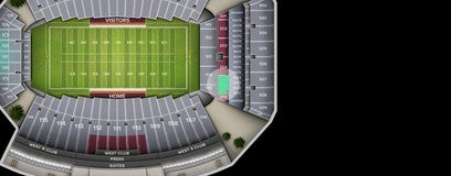 Seat view from Zone Club