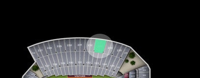 Seat view from Zone Club