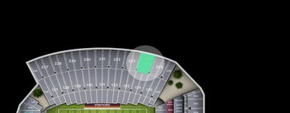 Seat view from Zone Club