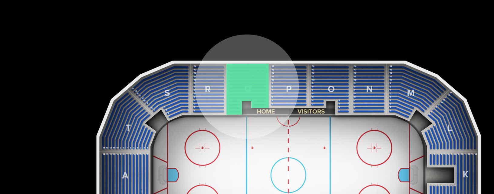 Seat view from Lower