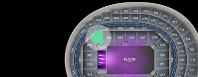 Seat view from Lower