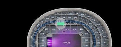 Seat view from Middle