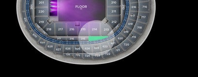 Seat view from Middle