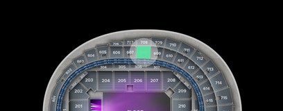 Seat view from Middle