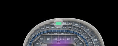 Seat view from Upper