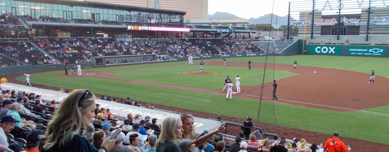 Seat view from Dugout Box