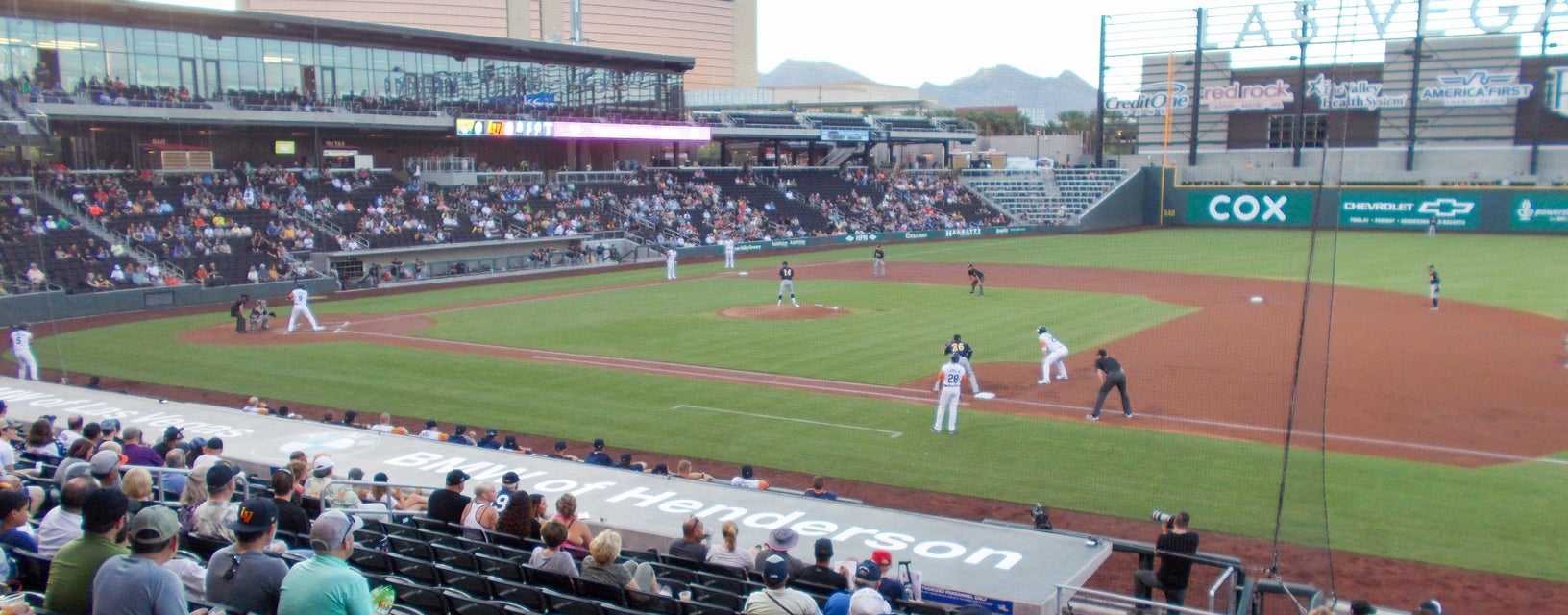 Seat view from Dugout Box