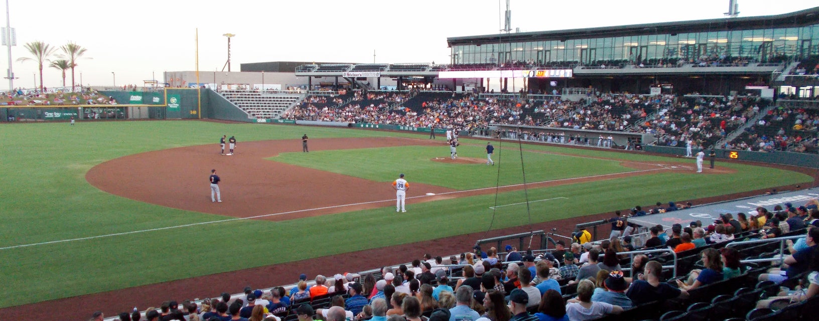 Seat view from Dugout Box