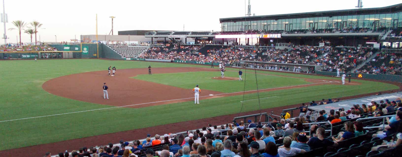 Seat view from Dugout Box