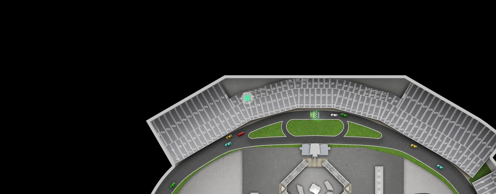 Seat view from Red