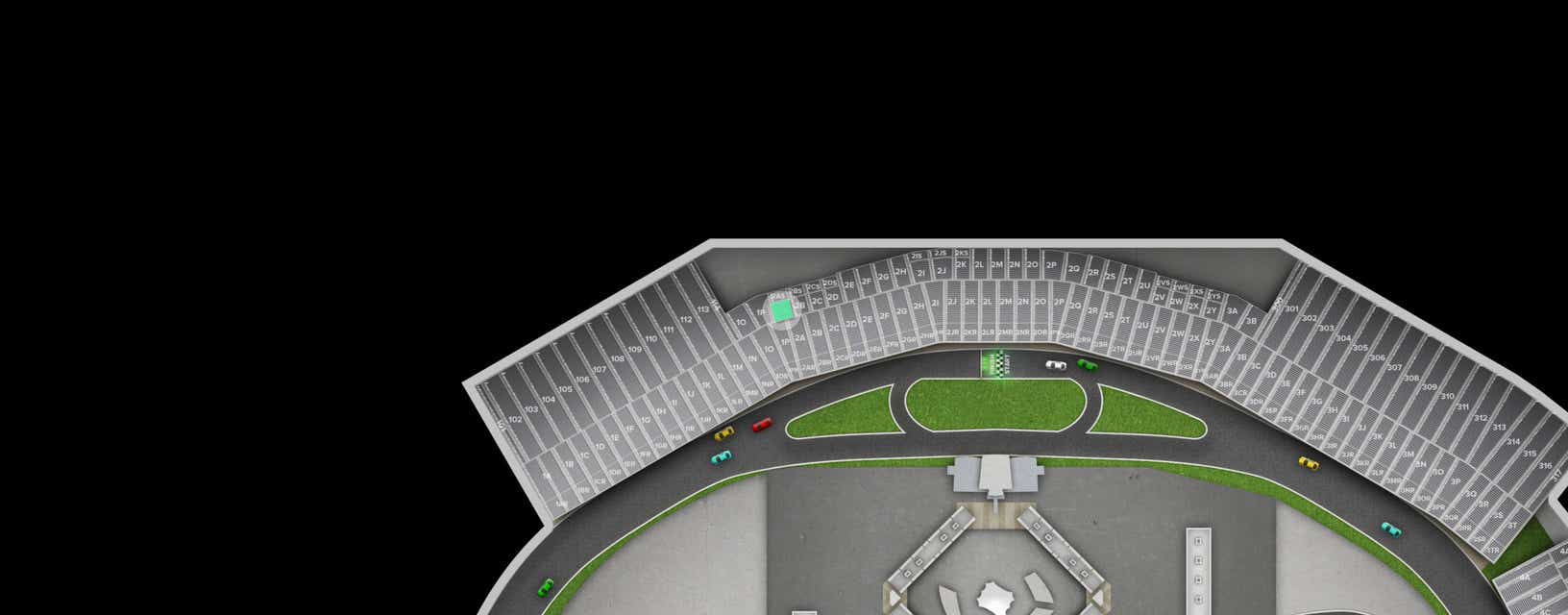 Seat view from Red