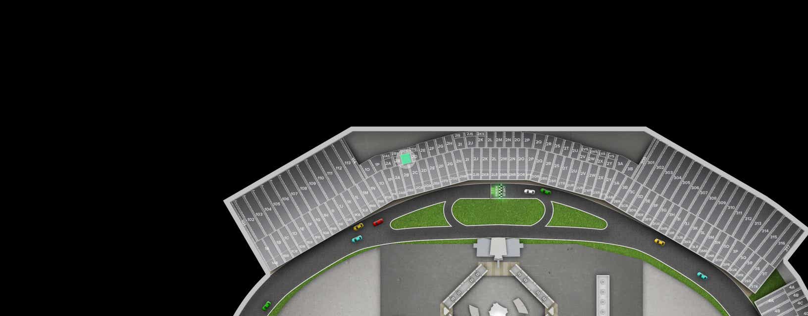 Seat view from Red