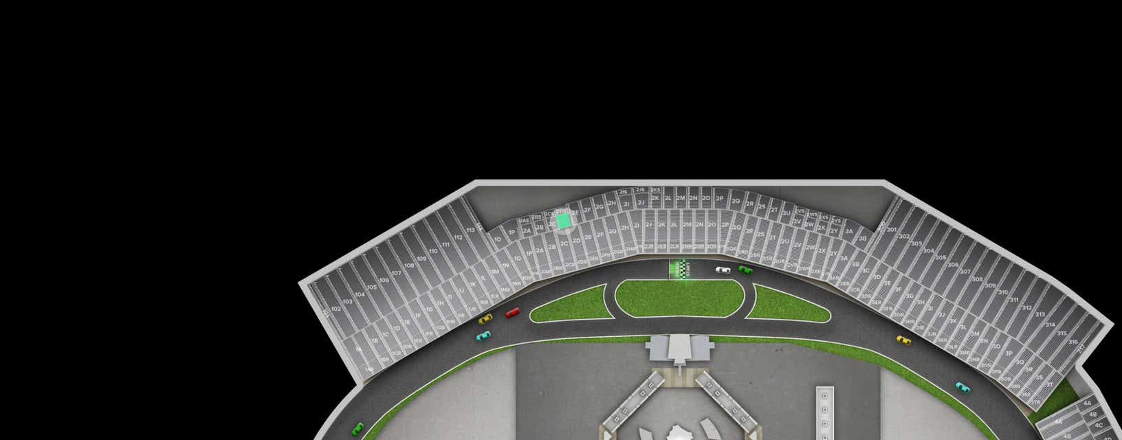Seat view from Red
