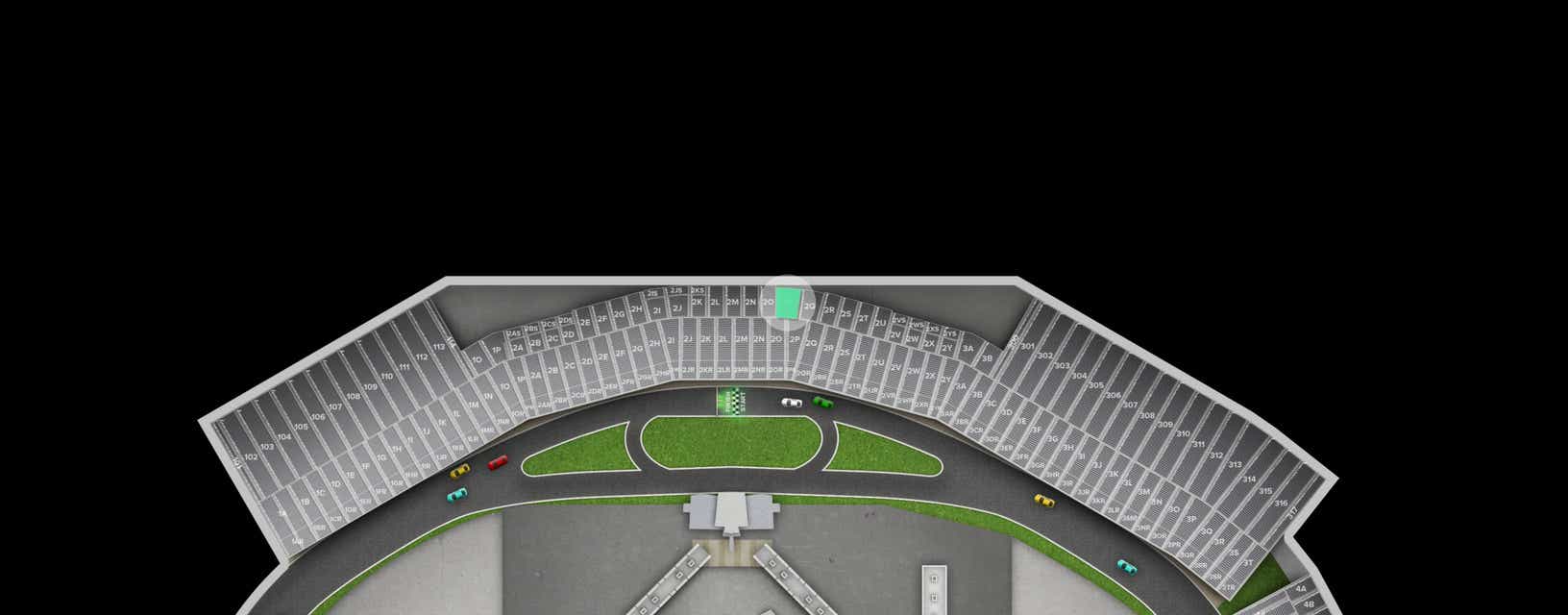 Seat view from Red