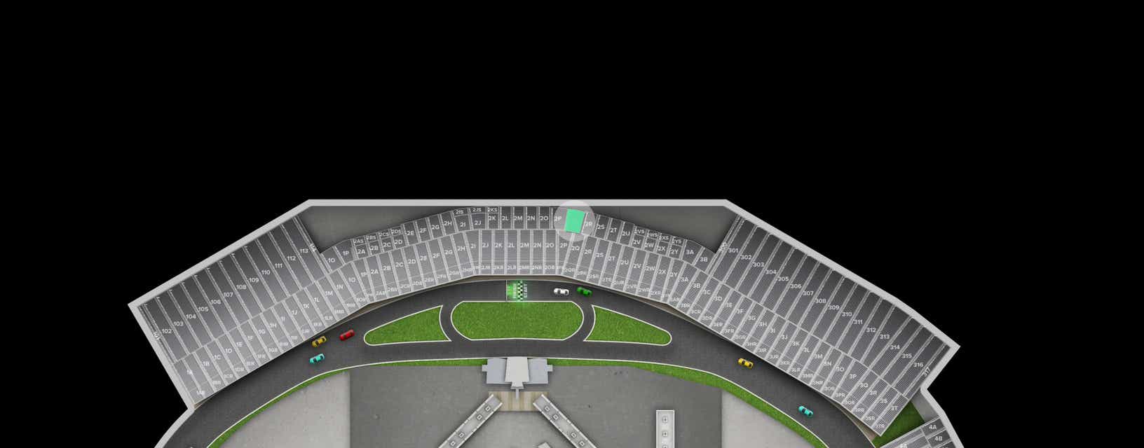 Seat view from Red