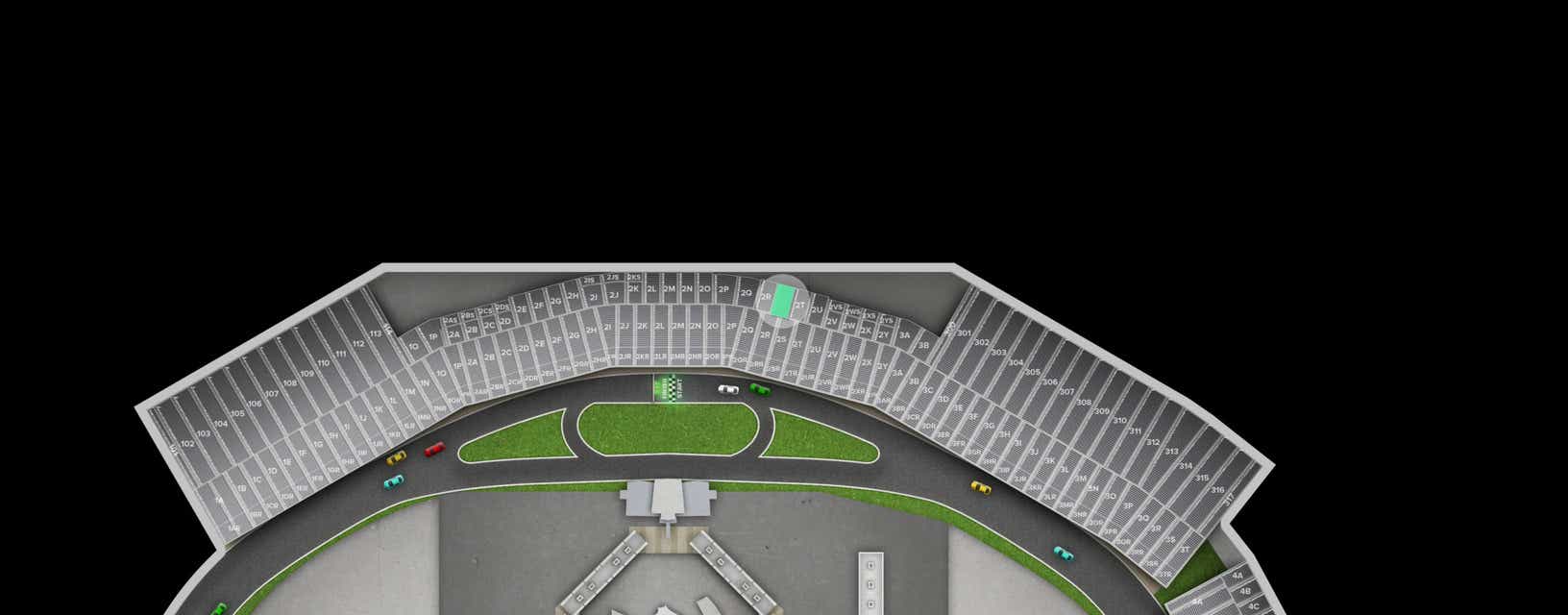 Seat view from Red