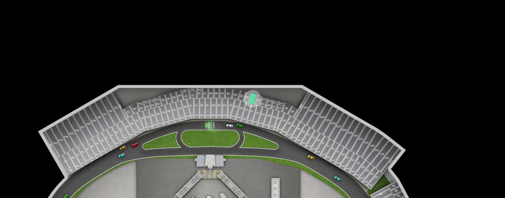 Seat view from Red