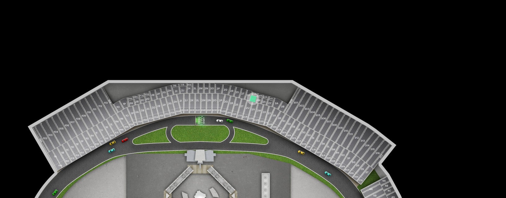 Seat view from Red