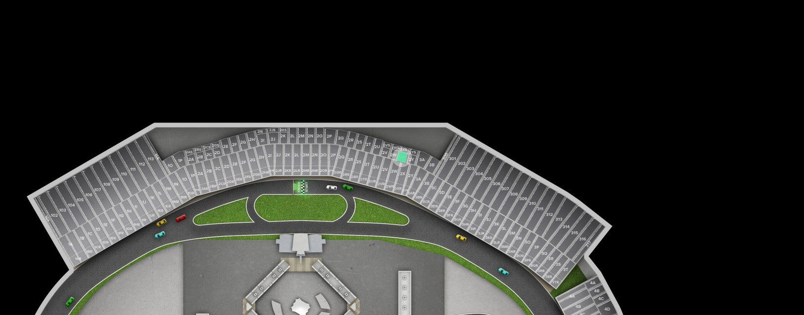 Seat view from Red