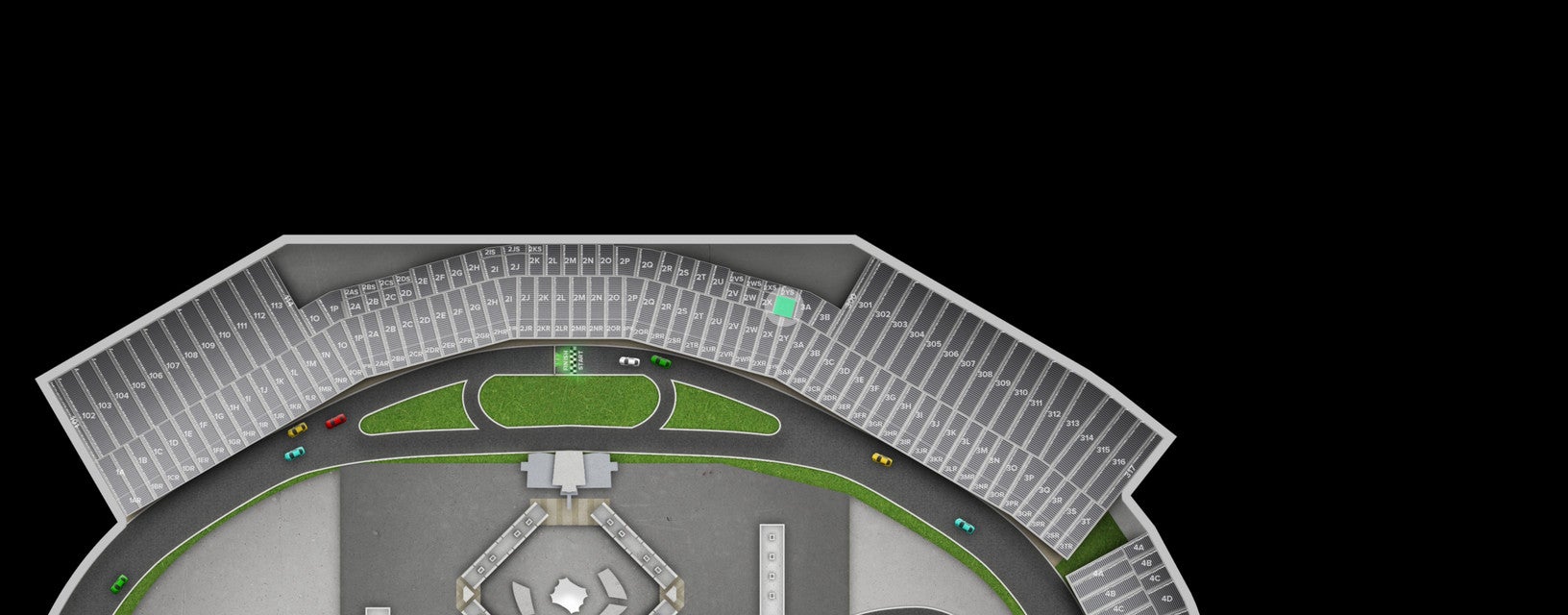 Seat view from Red