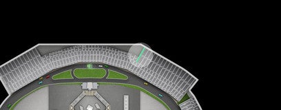 Seat view from Earnhardt Terrace