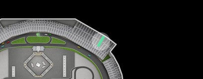 Seat view from Earnhardt Terrace