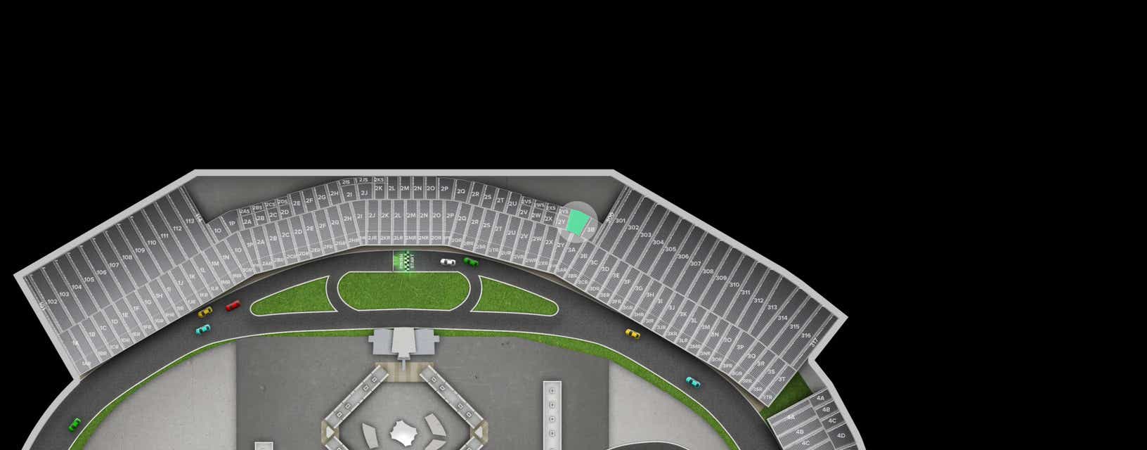 Seat view from Red
