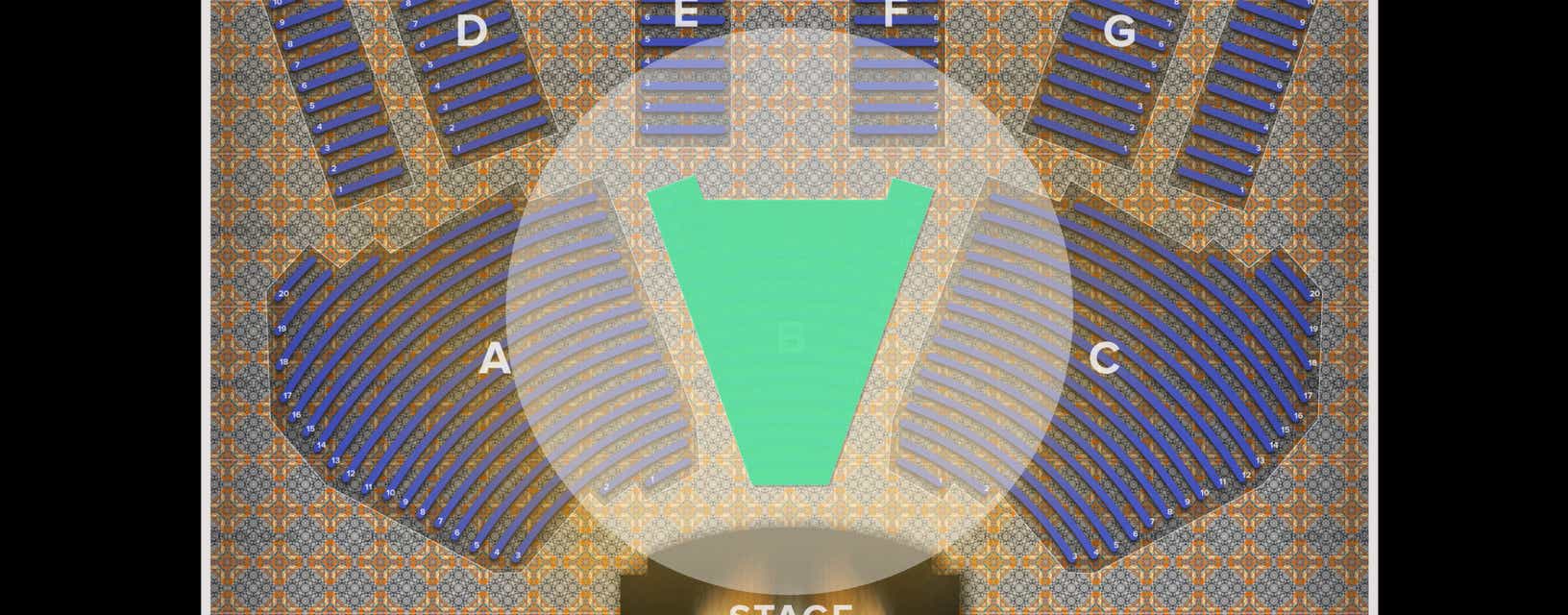 Seat view from Section