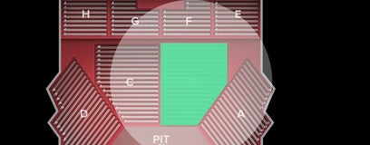 Seat view from Floor