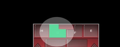 Seat view from Risers