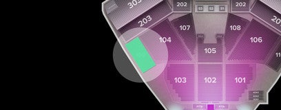 Seat view from Orchestra