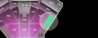 Seat view from Orchestra