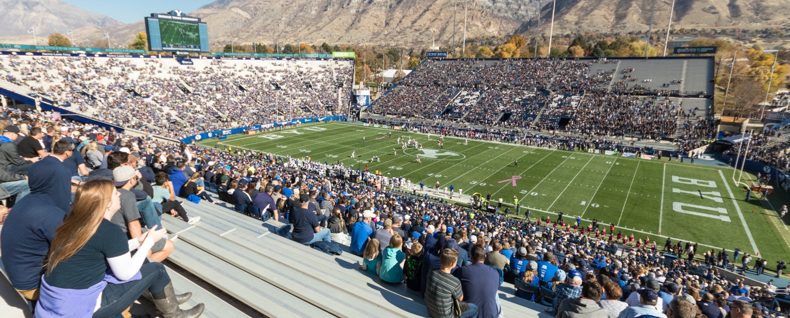 Seat view from Sideline