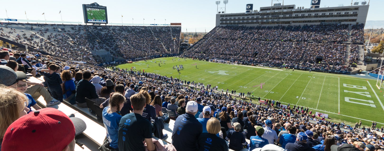 Seat view from Sideline