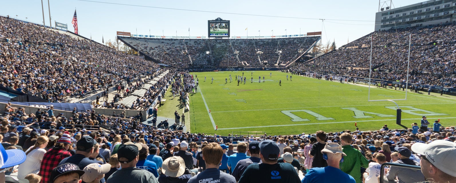 Seat view from Endzone