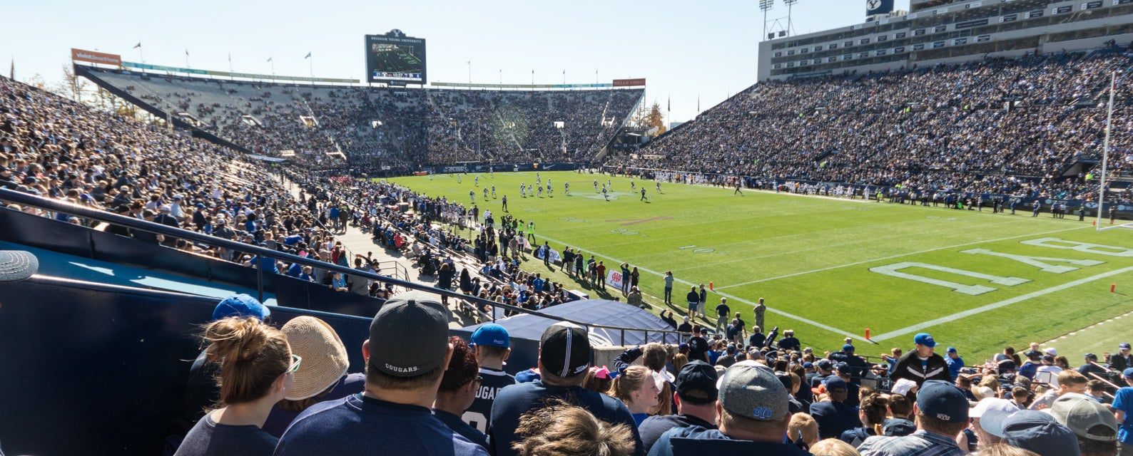 Seat view from Endzone