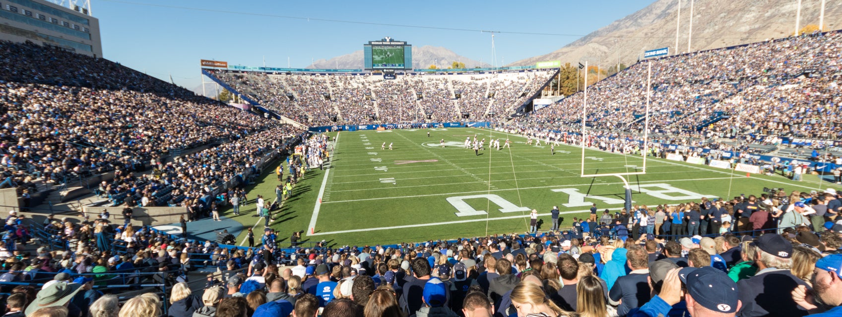 Seat view from Endzone