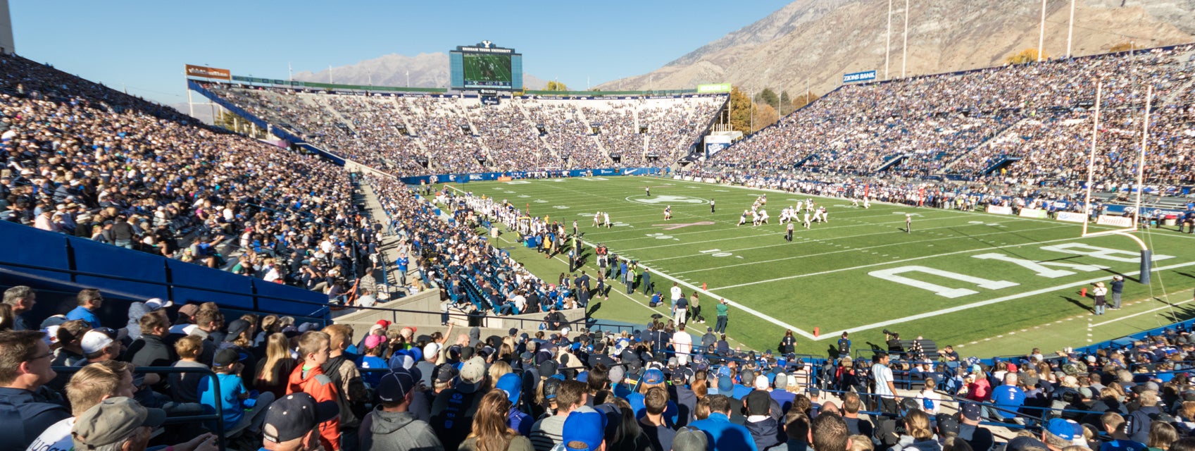 Seat view from Endzone