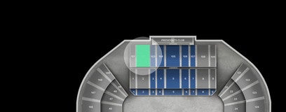 Seat view from Upper Club