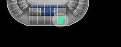 Seat view from Upper