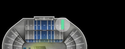 Seat view from Upper Club
