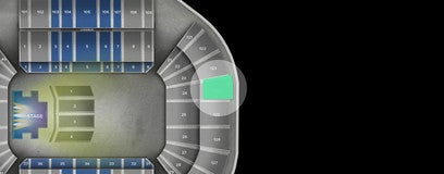Seat view from Upper
