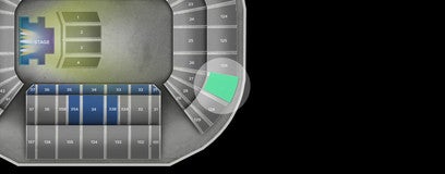 Seat view from Upper