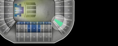 Seat view from Lower