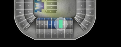 Seat view from Middle