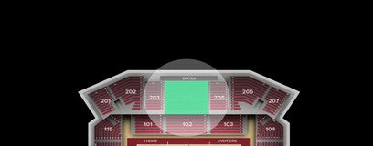 Seat view from Upper Endline